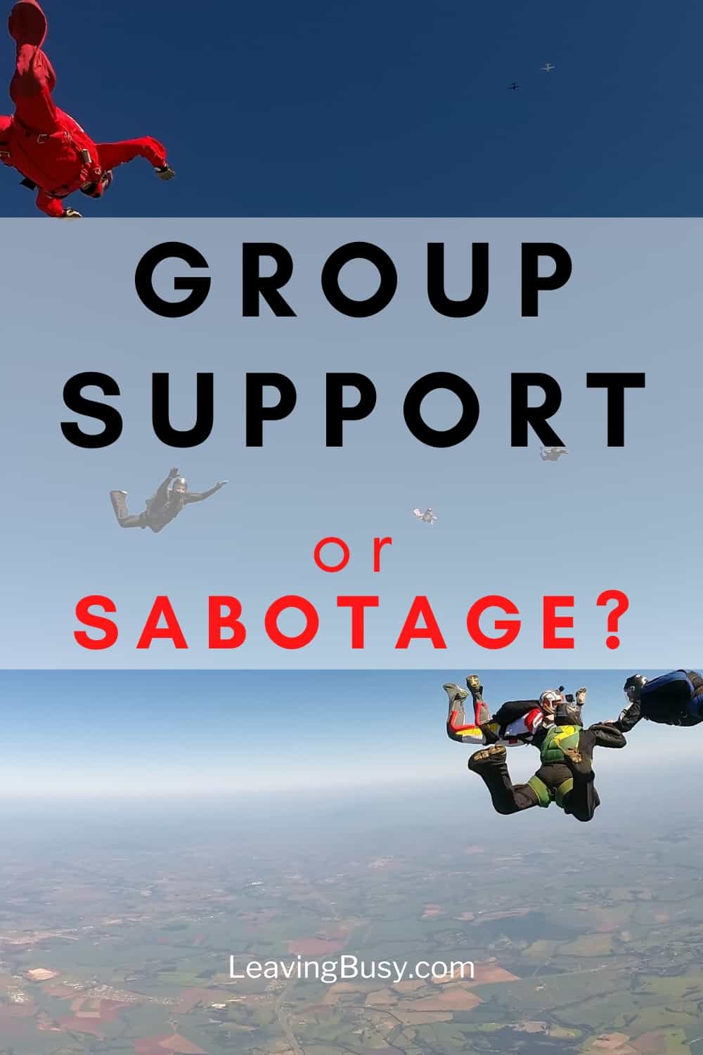 Group Support or Sabotage for Pinterest